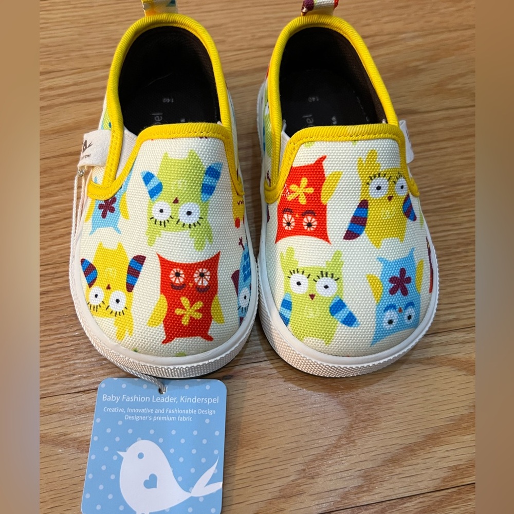 Kinderspel new owl slip on shoes